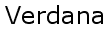 Verdana